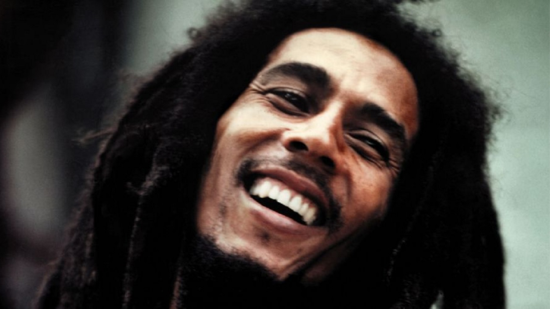 Bob Marley laughing